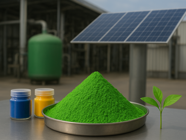 Eco-Friendly Pigment Manufacturing – Reducing Waste and Energy